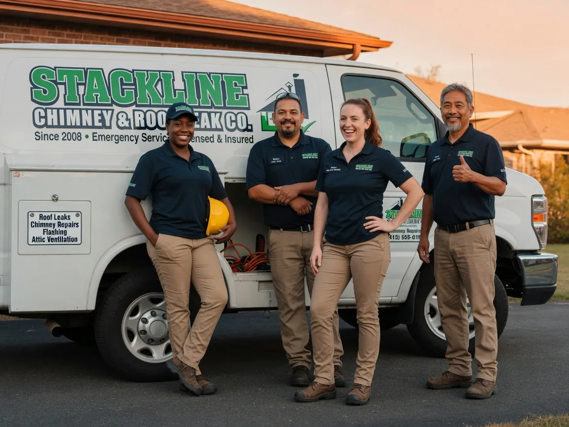 Chimney flashing repair company in Muskegon, MI